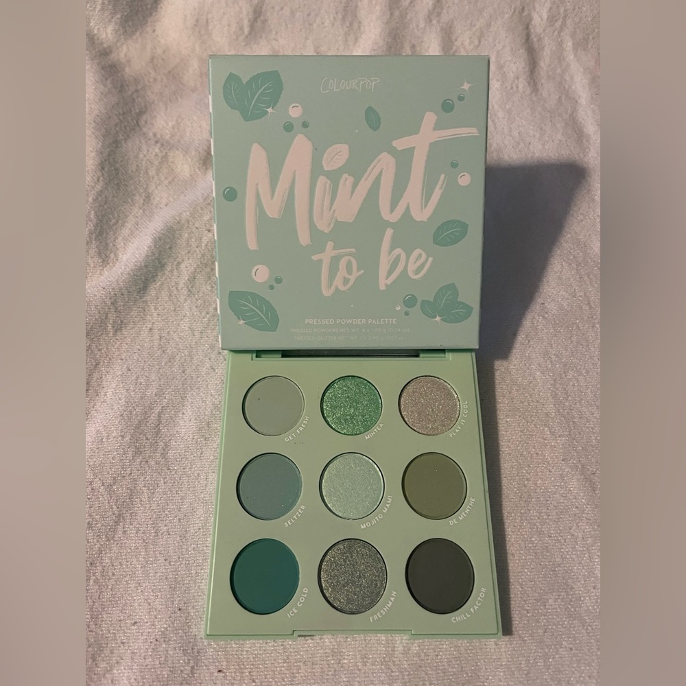 Colourpop: Mint to Be Eyeshadow Palette